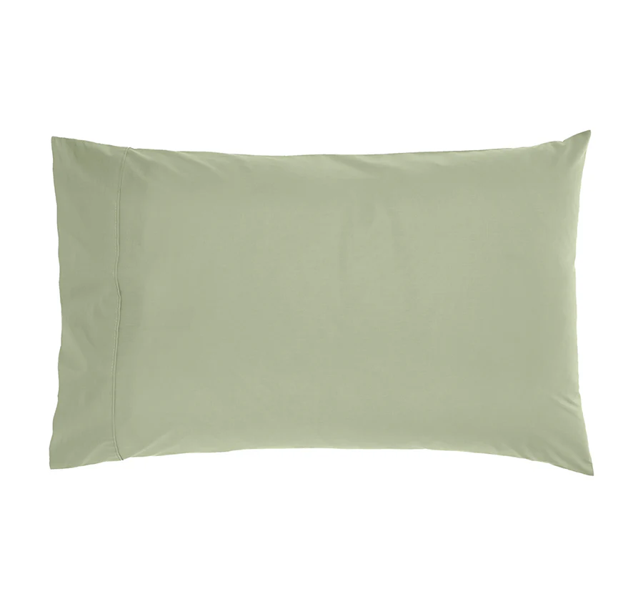 Drift Stonewashed Cotton Mega Sheet Set Range Wild Sage - Image 4