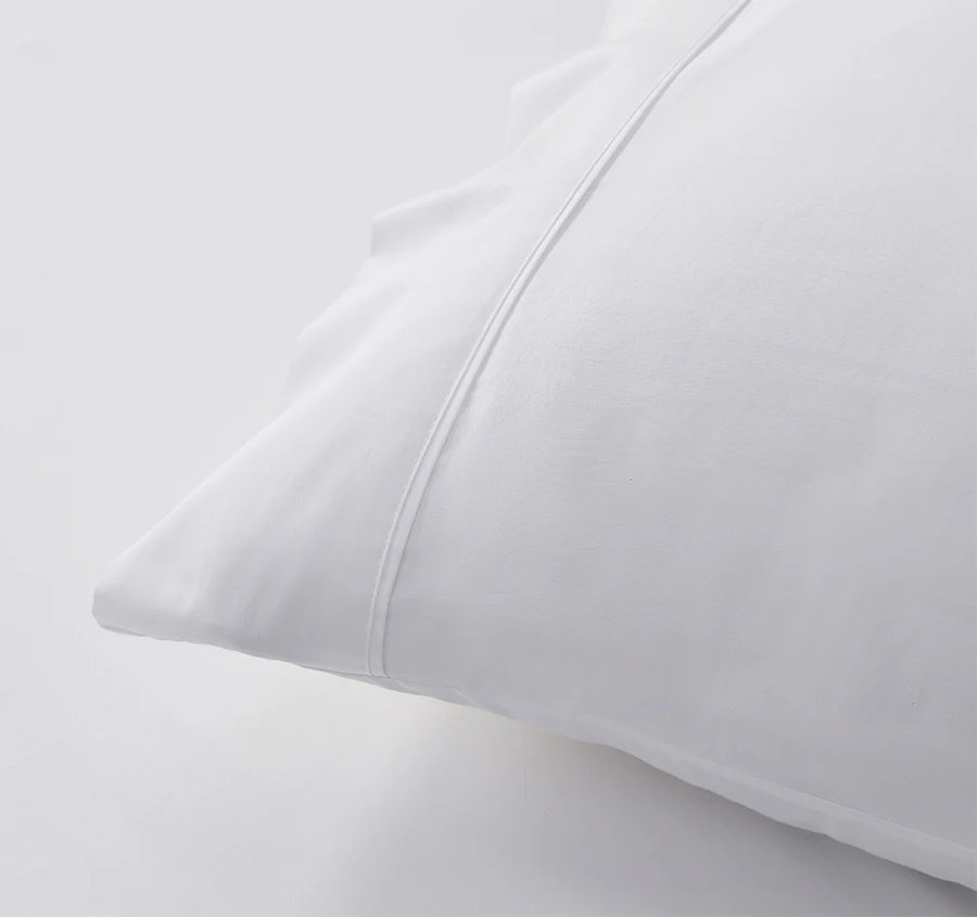 Signature 500TC Classic Egyptian Cotton Body Pillowcase Pure White - Image 2