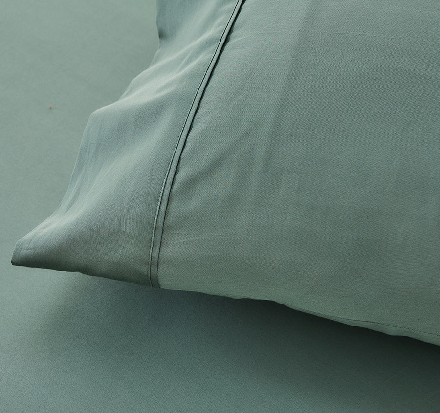 Signature 500TC Classic Egyptian Cotton Mega Sheet Set Range Jade Green - Image 2