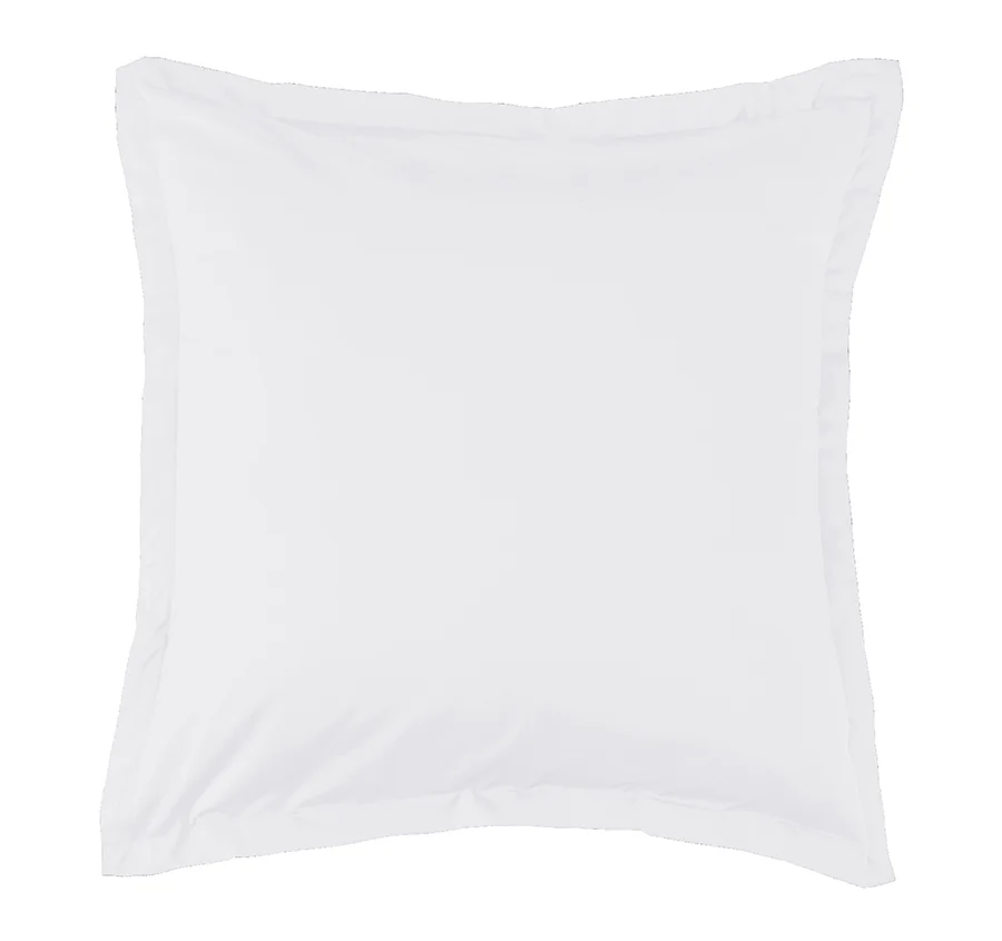 Signature 500TC Classic Egyptian Cotton Tailored European Pillowcase Pure White