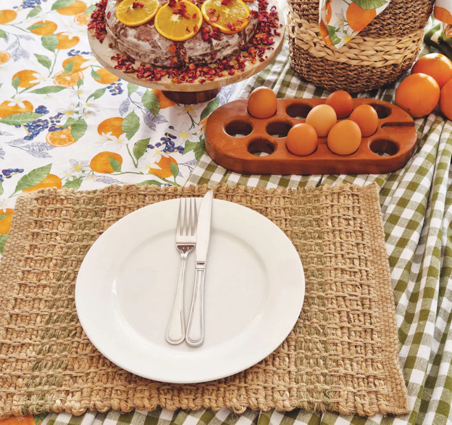 Conner 33x48cm 4 Piece Placemat Set Olive - Image 4