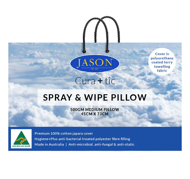 Cura+tic Spray n Wipe Medium Pillow