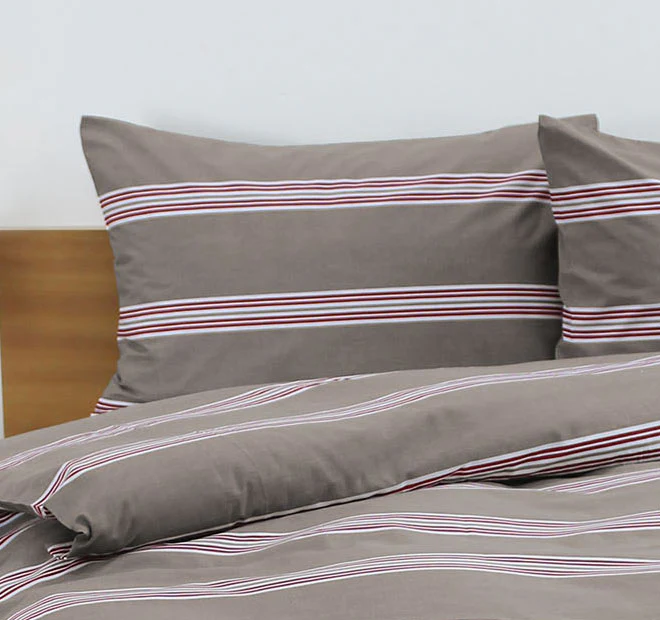 Hudson Quilt Cover Set Range Almond - Image 4