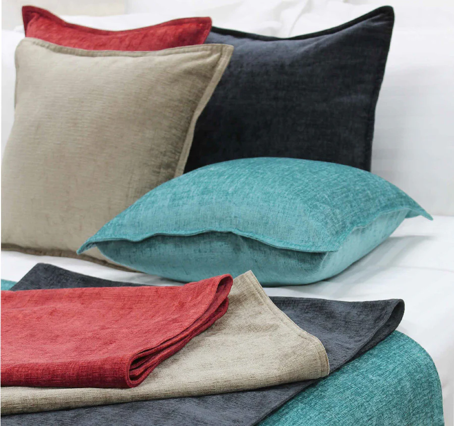 Parker 44x44cm Filled Cushion Charcoal - Image 3