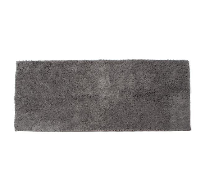 Super Plush Non-Slip Bath Mat Range Grey - Image 3