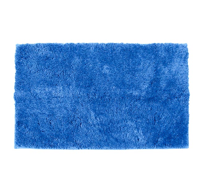 Super Plush Non-Slip Bath Mat Range Light Blue - Image 2