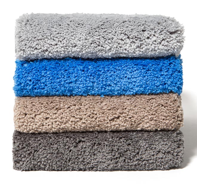 Super Plush Non-Slip Bath Mat Range Light Blue - Image 3