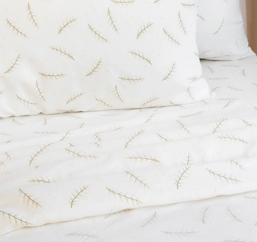 Critters Flannelette Cotton Sheet Set Range Khaki - Image 3