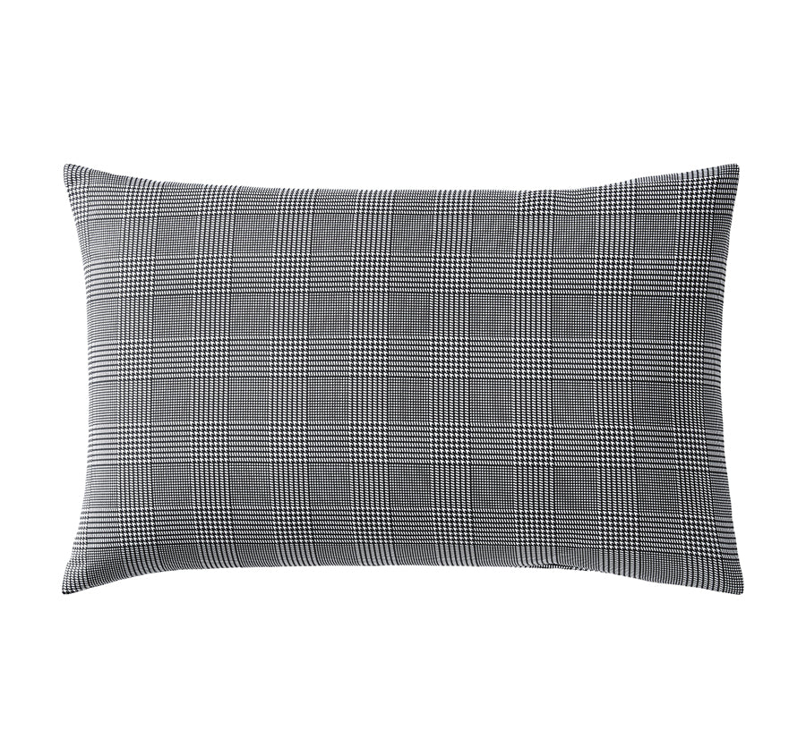 Houndstooth Quilt Cover Set Range Black and White - Image 4