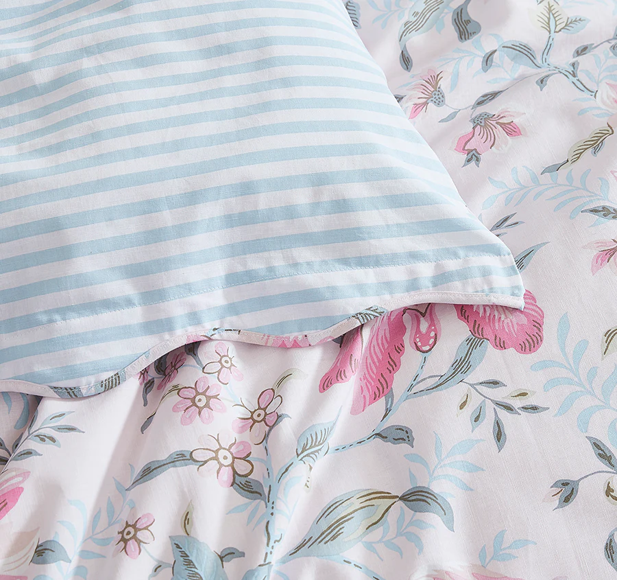 Edita's Garden Quilt Cover Set Range Blush Pink - Image 2