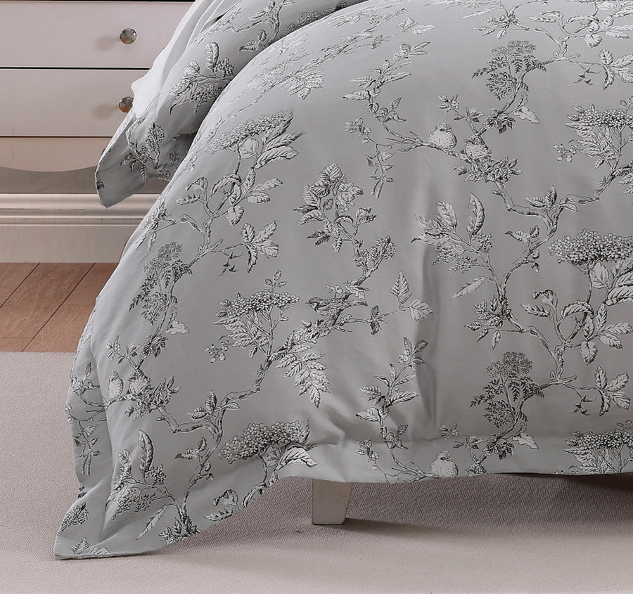 Elderwood Quilt Cover Set Range Steel - Image 3