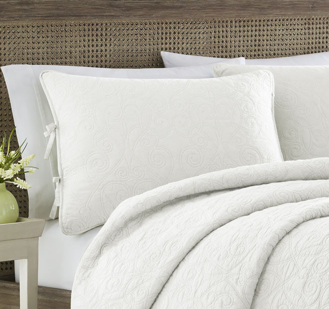 Felicity Coverlet Set White - Image 4
