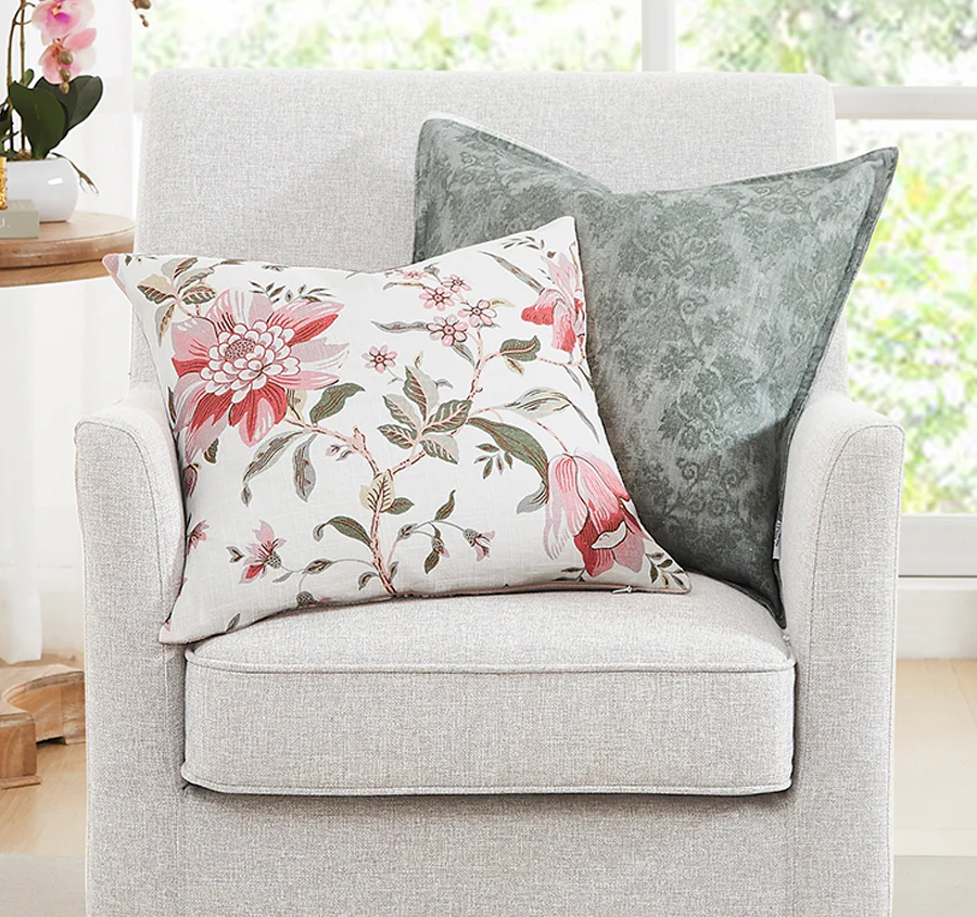 Forden 50x50cm Filled Cushion Hedgerow Green - Image 3