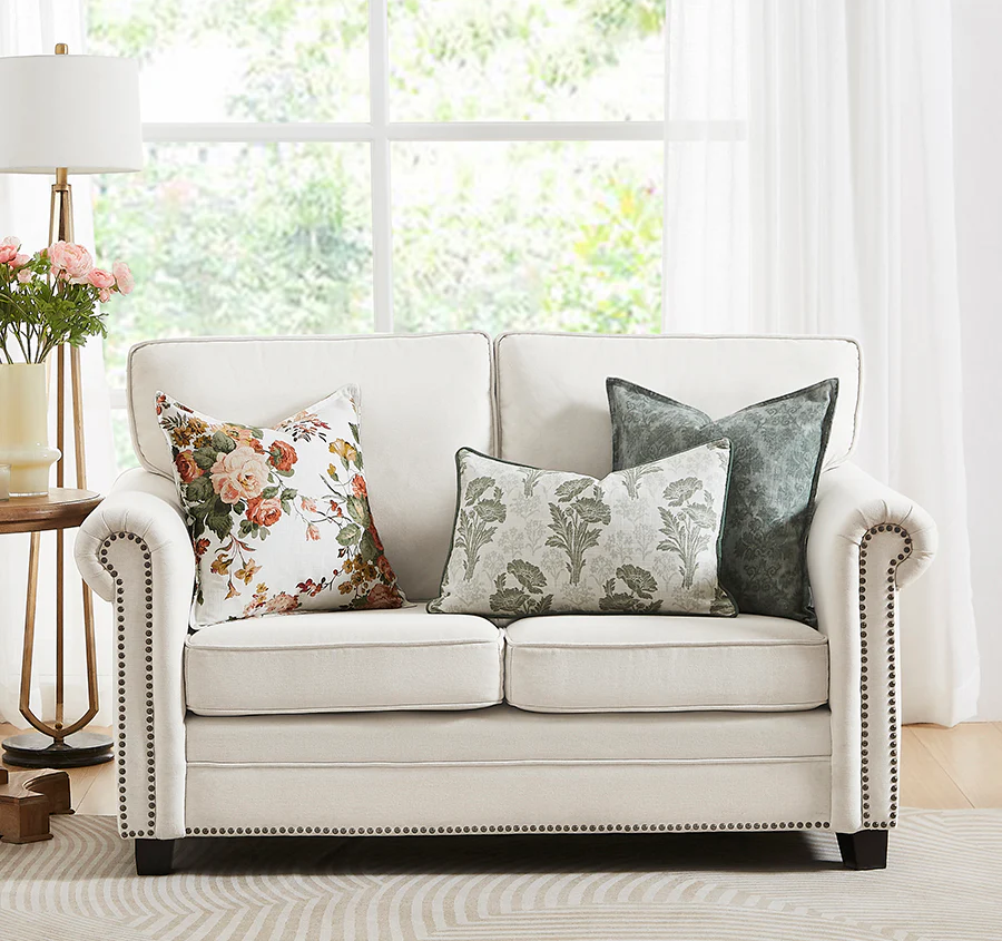 Forden 50x50cm Filled Cushion Hedgerow Green - Image 5