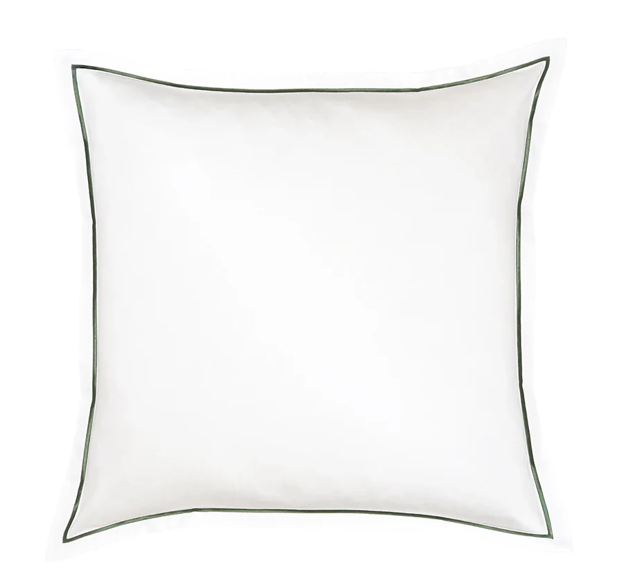 Jordanna European Pillowcase Green