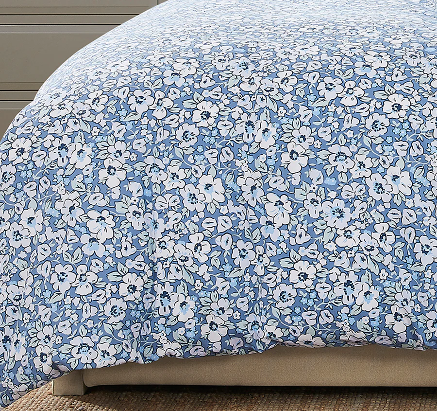 Libby Quilt Cover Set Range Blue - Image 3