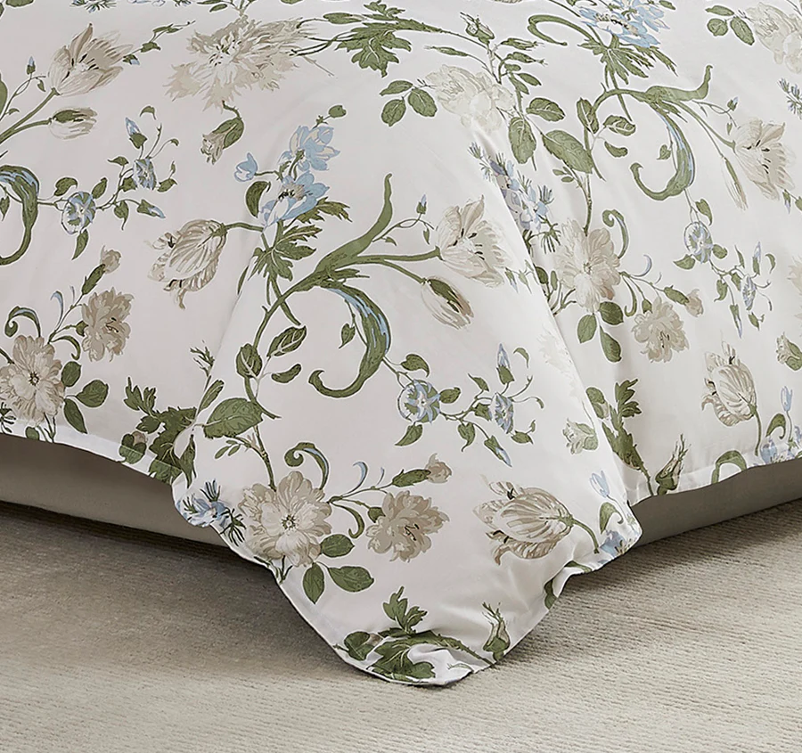Rosalind Quilt Cover Set Range Seaspray - Image 3