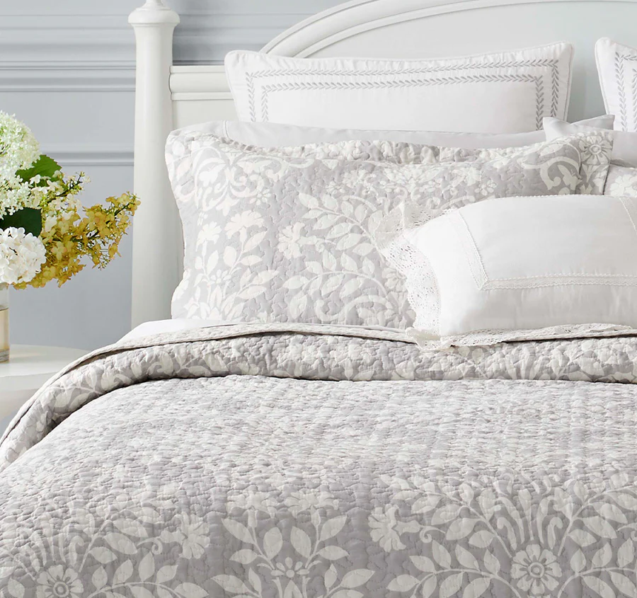Rowland Coverlet Set Dove Grey - Image 5