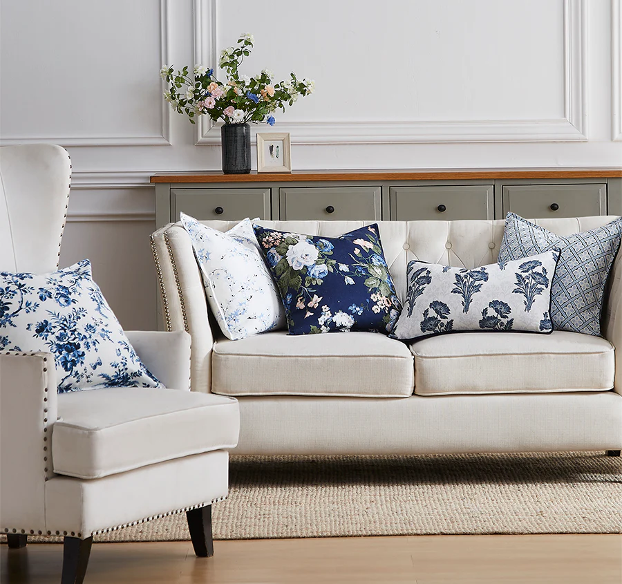 Tapestry 40x60cm Filled Cushion Midnight - Image 4