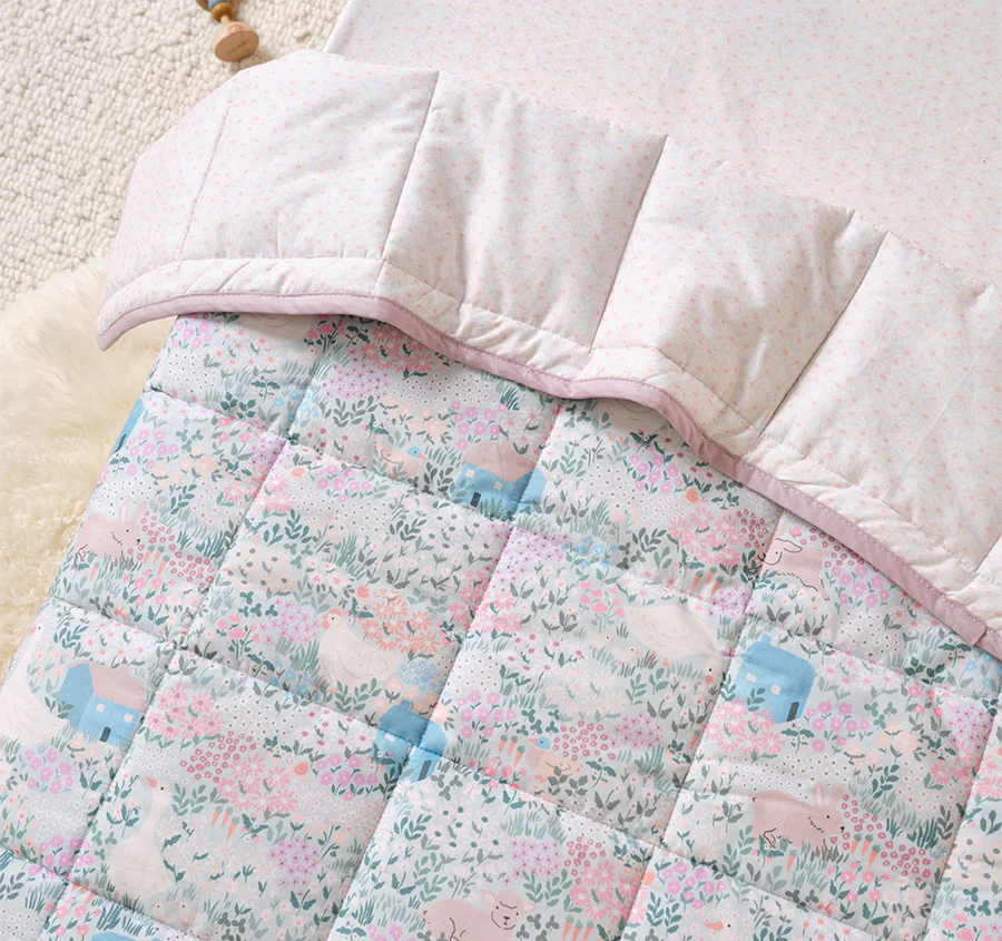 Lottie Cot Coverlet Multi - Image 4