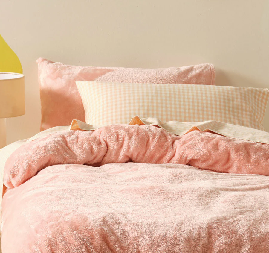 Milly Quilt Cover Set Range Soft Pink - Image 4