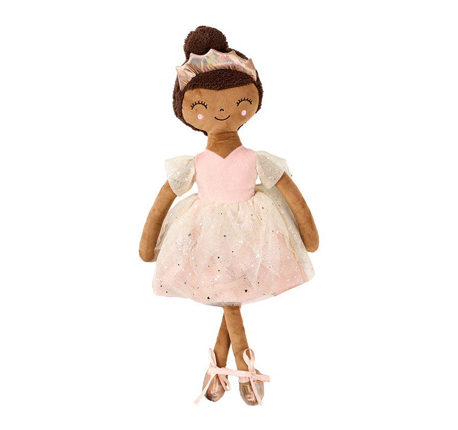 Novelty Filled Cushion Belinda Ballerina Blush