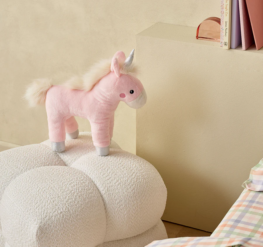 Novelty Filled Cushion Magical Unicorn Pink - Image 3