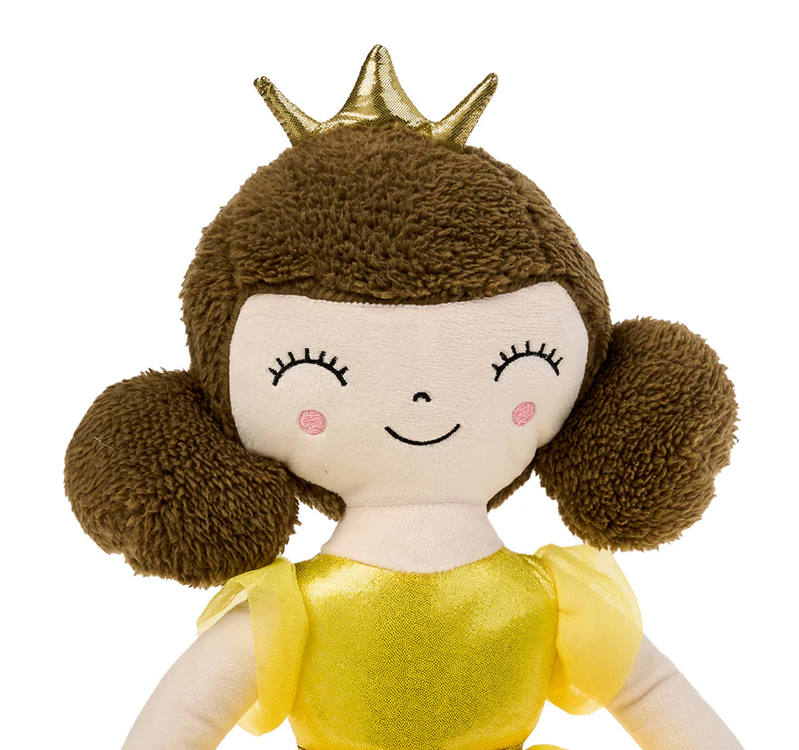 Novelty Filled Cushion Princess Penelope Yellow - Image 2