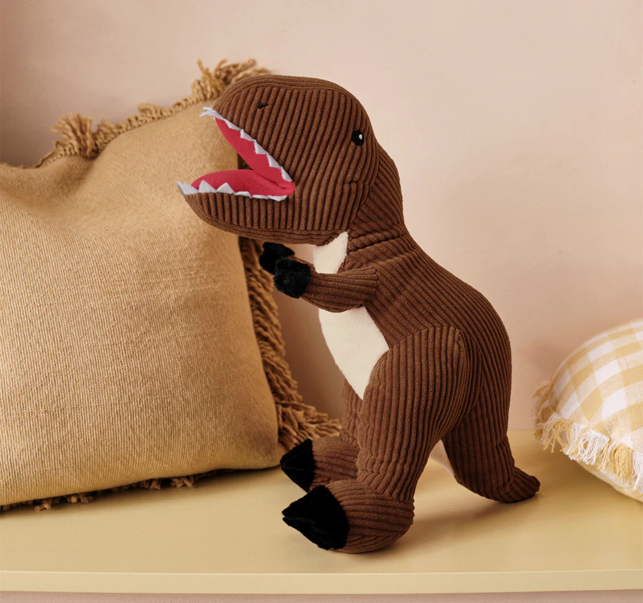 Novelty Filled Cushion Tex T-Rex Brown - Image 3