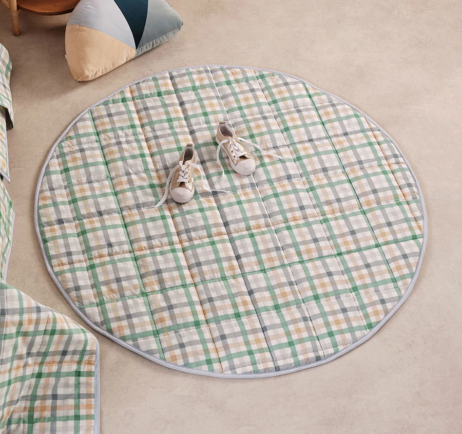Playground 120cm Round Playmat Green - Image 3