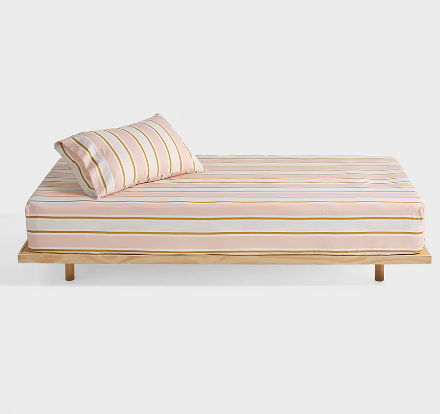 Sailor Stripe Fitted Combo Set Range Pink