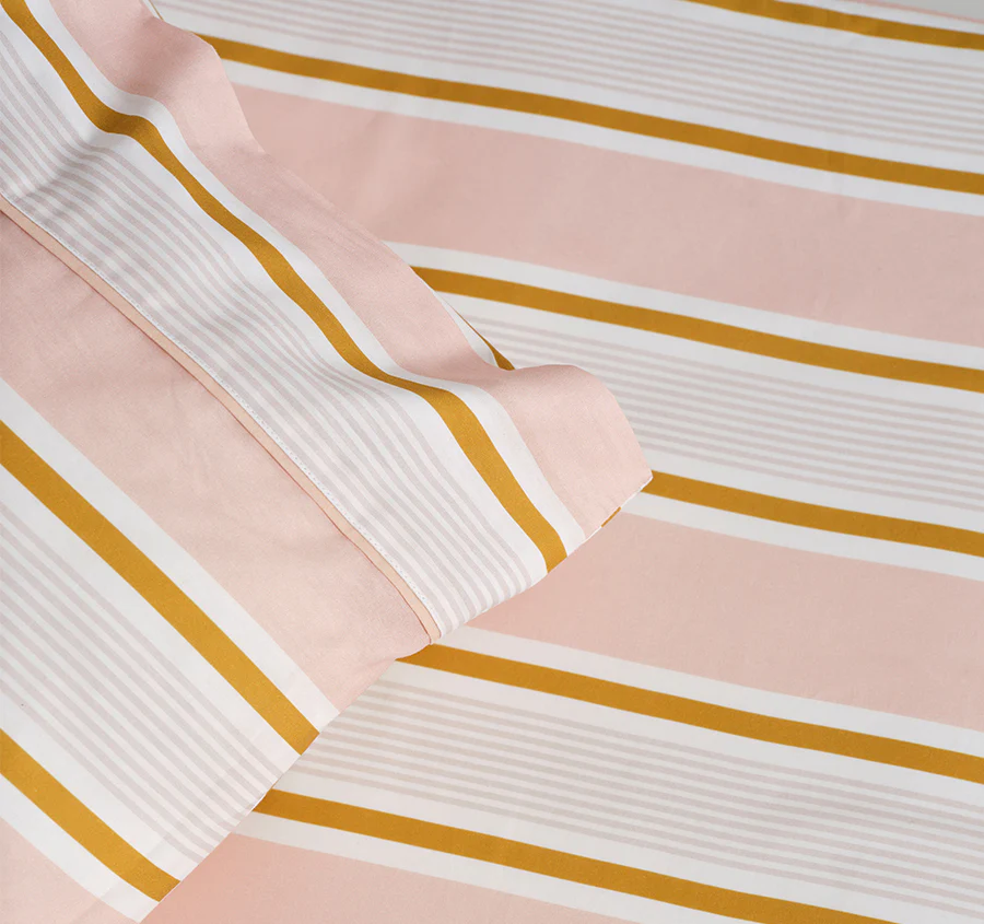Sailor Stripe Fitted Combo Set Range Pink - Image 2