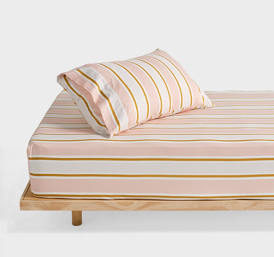 Sailor Stripe Fitted Combo Set Range Pink - Image 3