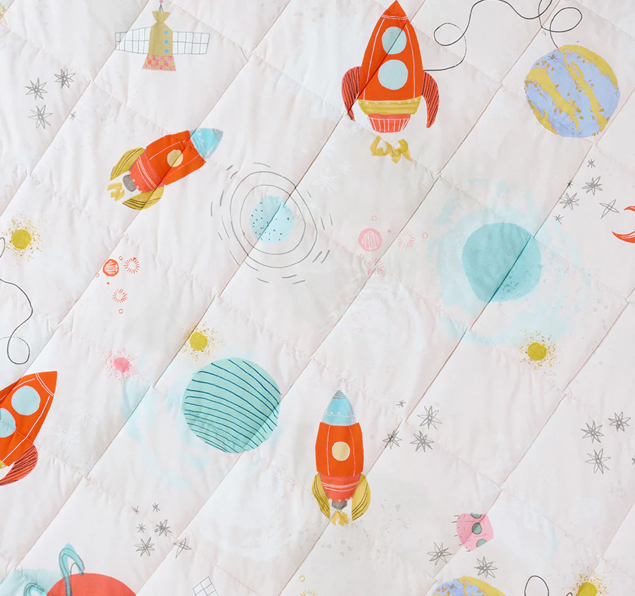 Space Discovery 120cm Round Playmat Multi - Image 2