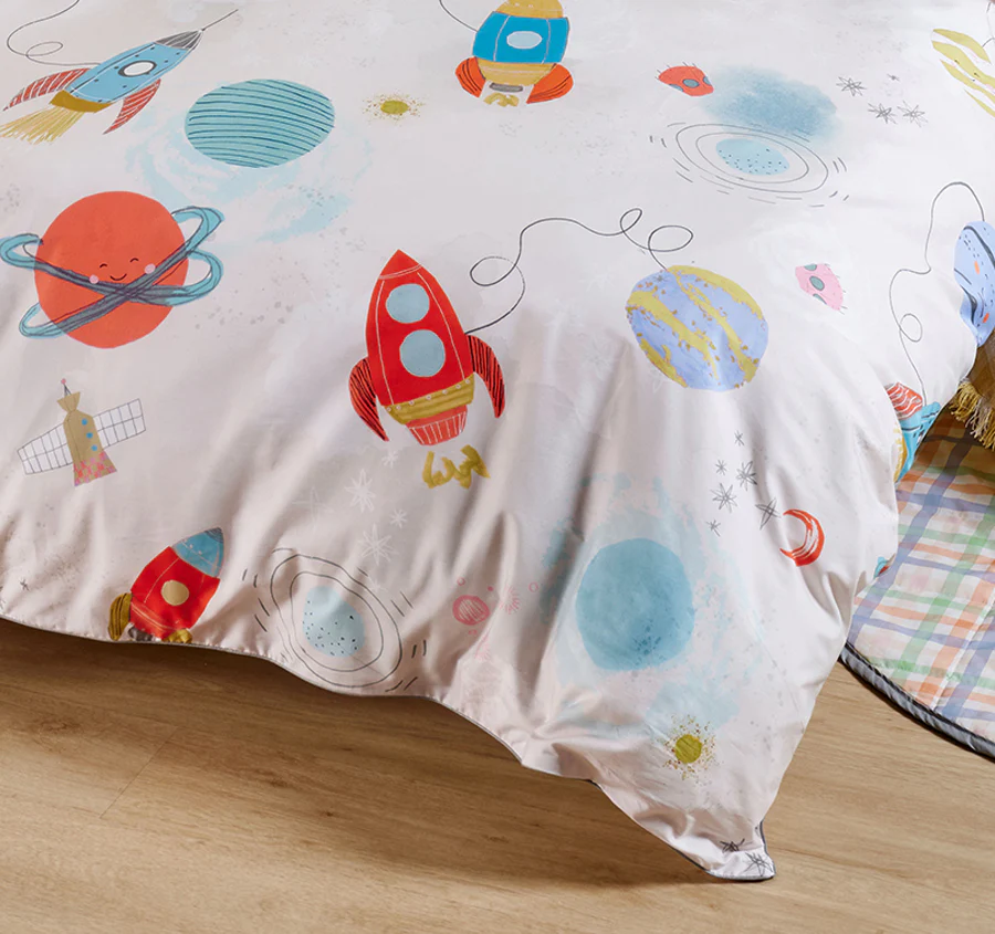 Space Discovery Quilt Cover Set Range Multi - Image 3