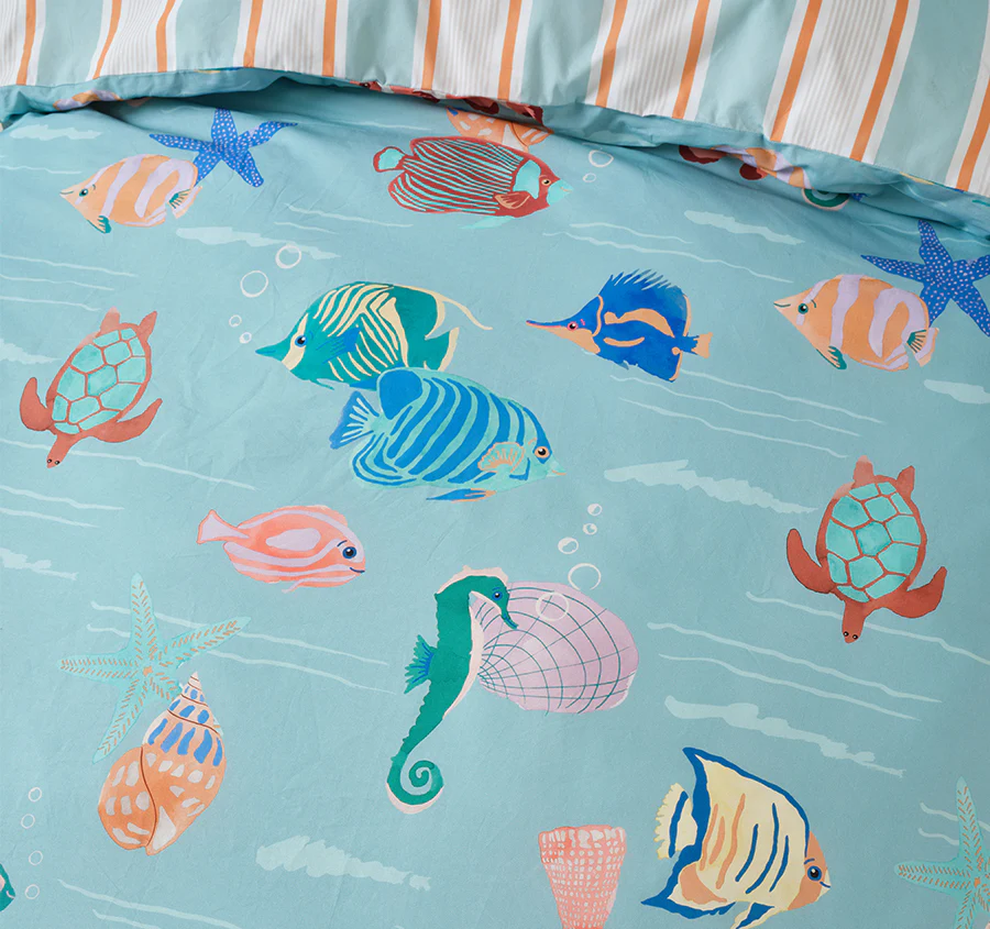 Under The Sea Quilt Cover Set Range - Image 2