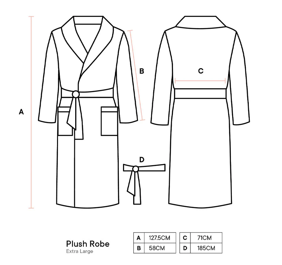 Alec Bathrobe Range Plum - Image 4