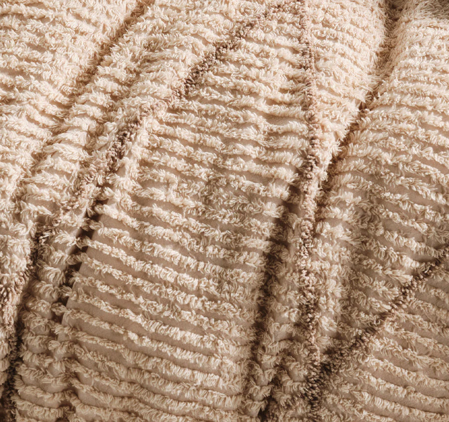 Asha Quilt Cover Set Range Sand - Image 2