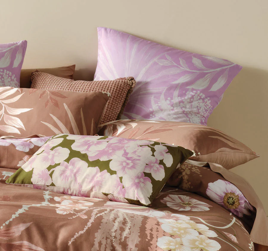 Bobbi Quilt Cover Set Range Clay - Image 4