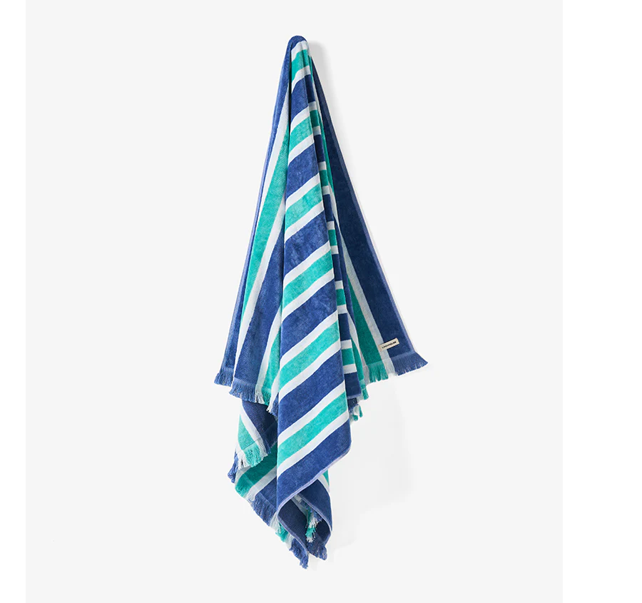 Brazil 95x175cm Beach Towel Blue - Image 3
