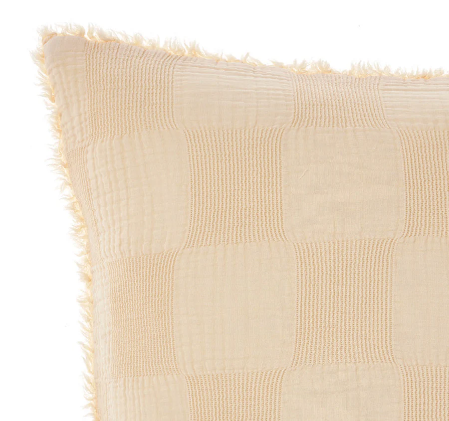 Capri 48x48cm Filled Cushion Pale Peach - Image 2