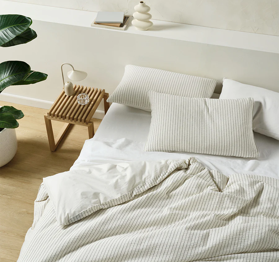 Chiltern Quilt Cover Set Range Vanilla - Image 5