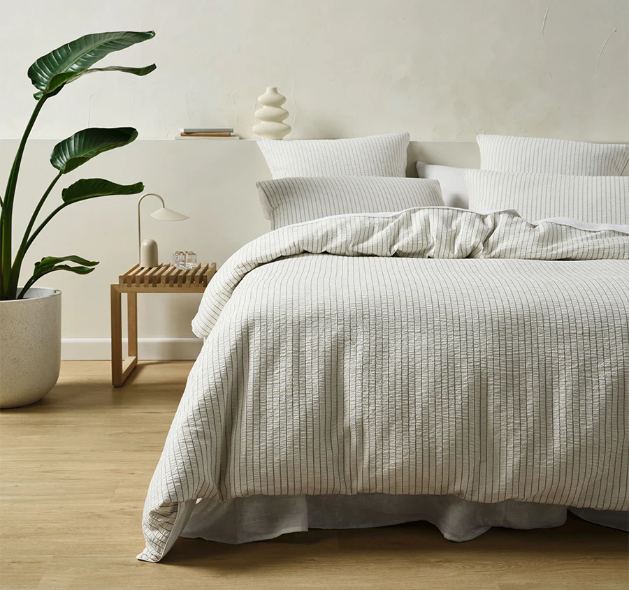 Chiltern Quilt Cover Set Range Vanilla - Image 6