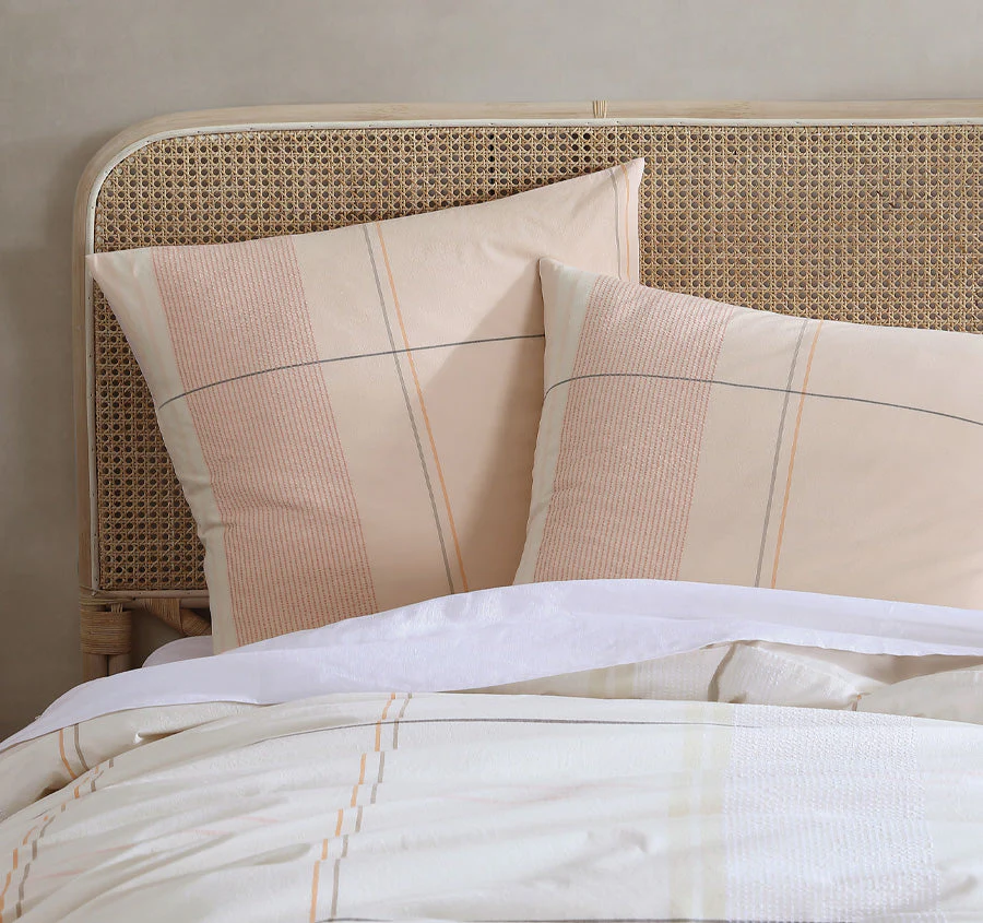 Cobain Quilt Cover Set Range Vanilla - Image 5