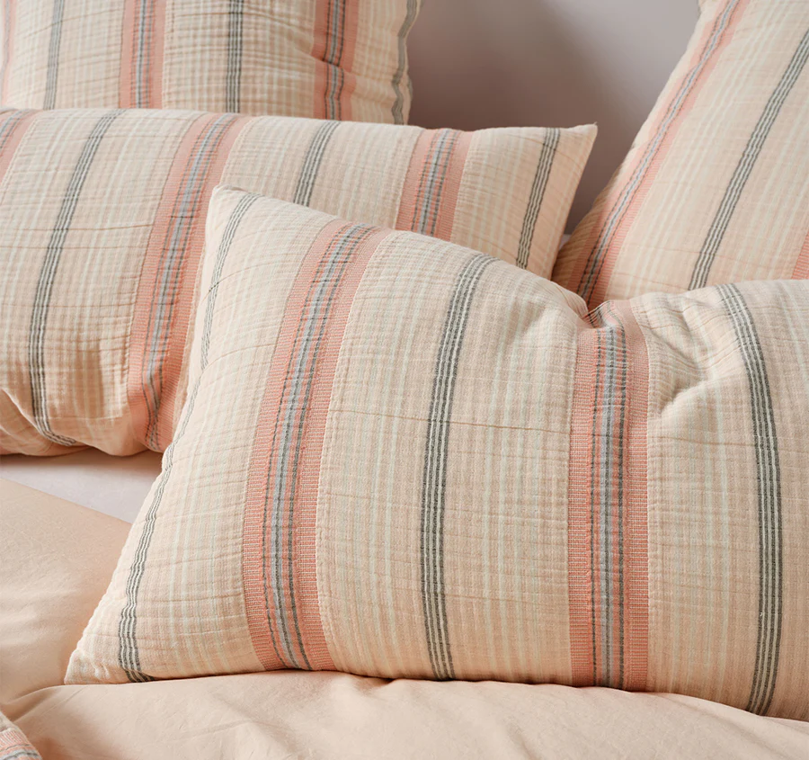 Coolum Quilt Cover Set Range Papaya - Image 4