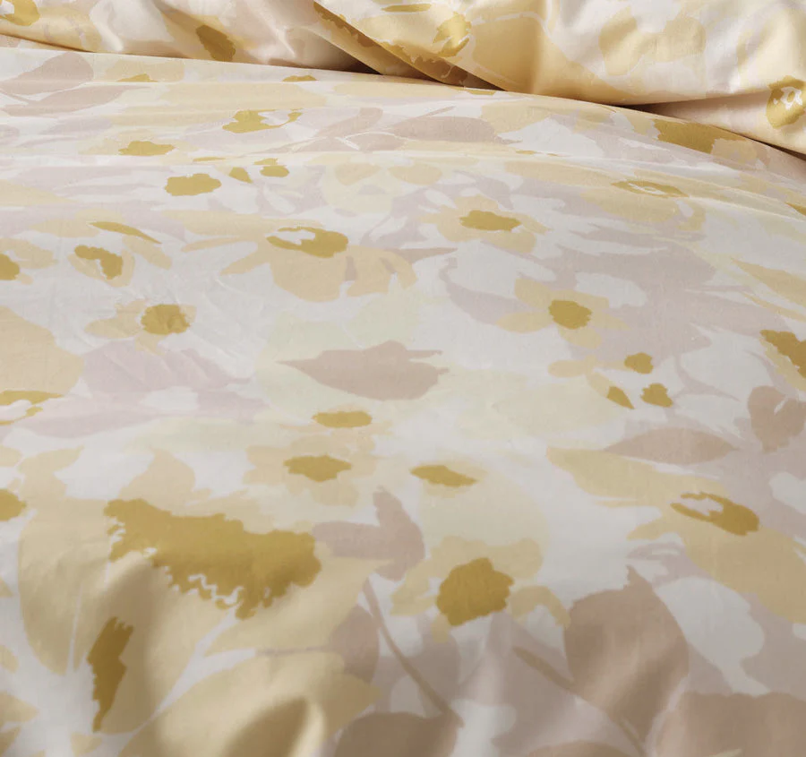 Daffodil Garden Quilt Cover Set Range Yellow - Image 2