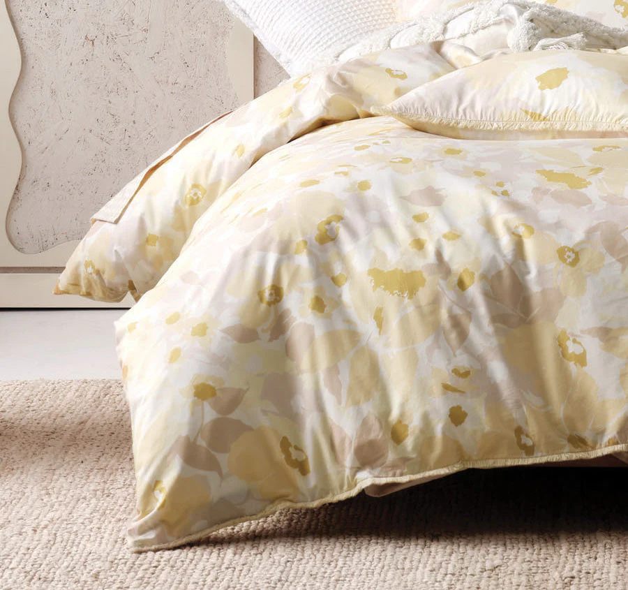 Daffodil Garden Quilt Cover Set Range Yellow - Image 3