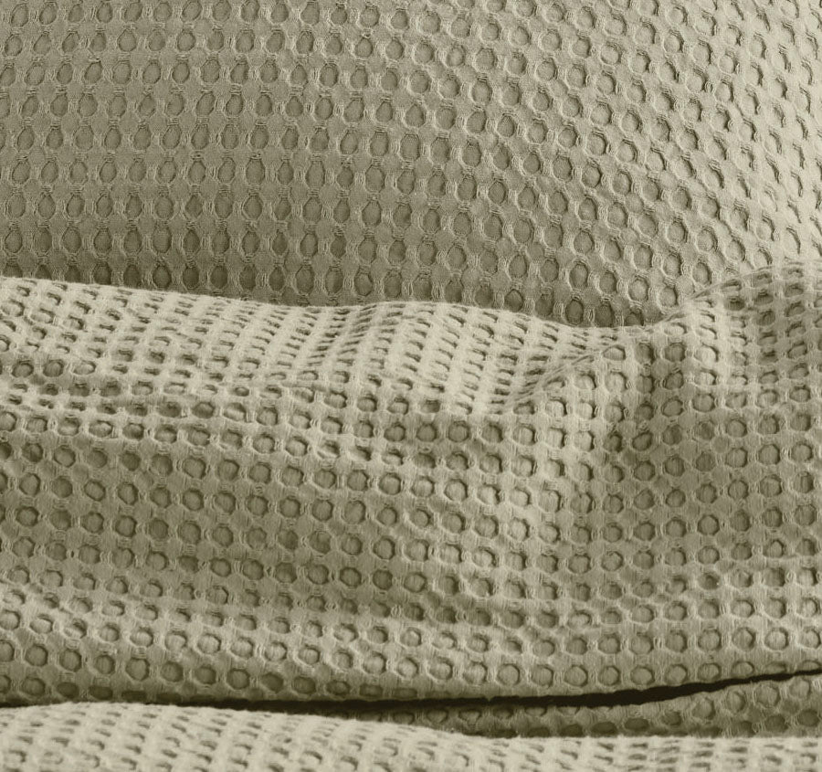 Deluxe Waffle Quilt Cover Set Range Eucalyptus - Image 2
