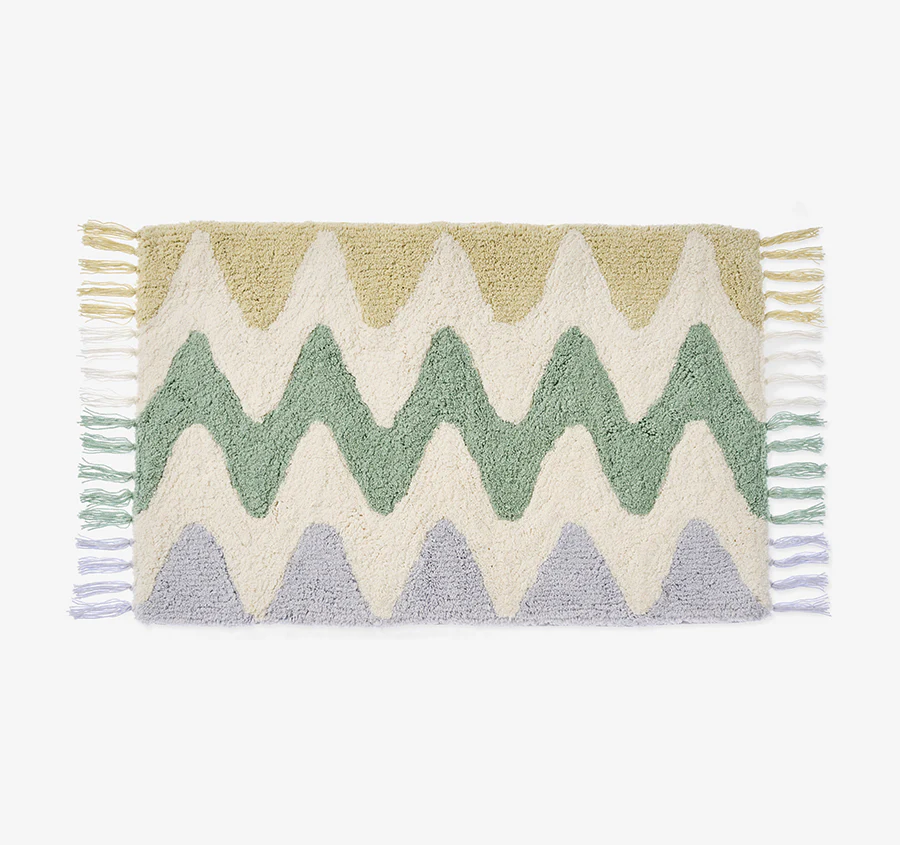 Dilara 50x80cm Bath Mat Seaglass