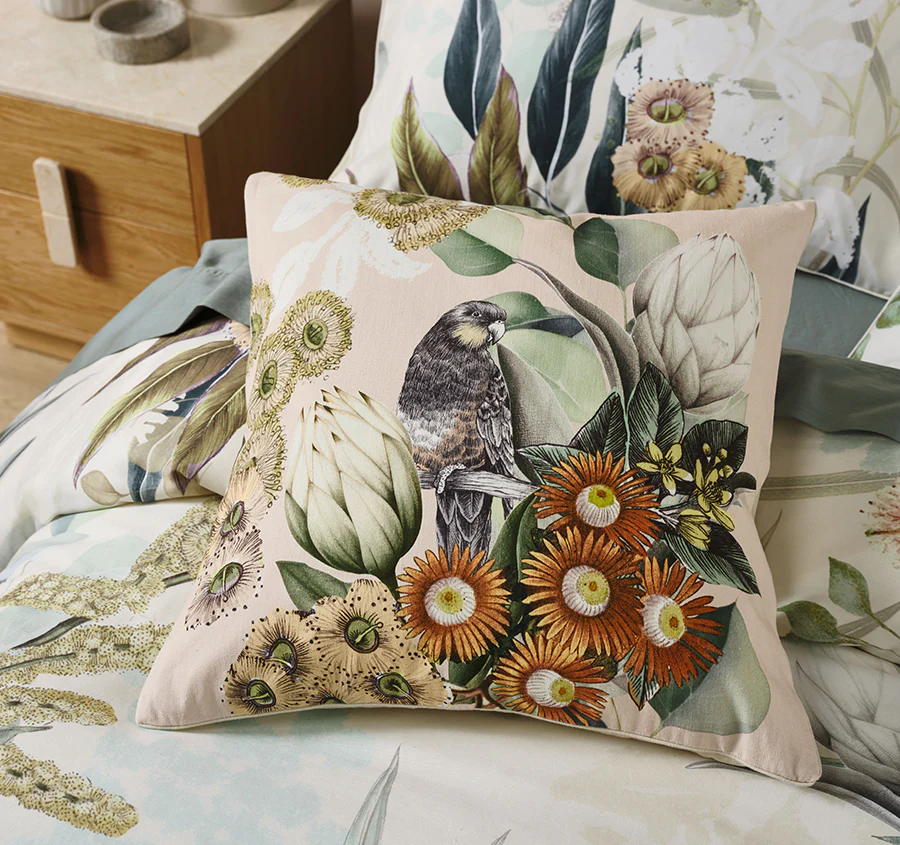 Eucalyptus Garden Quilt Cover Set Range Multi - Image 6